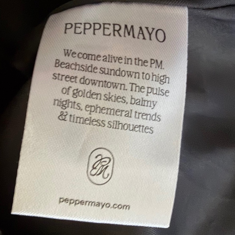 Peppermayo Victoria Strapless Mini Dress Size 4 Black Sweetheart Pleated Baddie - Picture 5 of 12